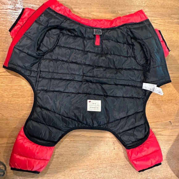 Pajar Pup - Red Down Puffer Jacket for Dogs - Size Large - Picture 4 of 10